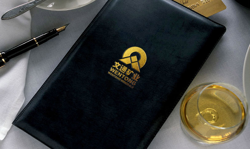 青海文通礦業(yè)有限公司標志設(shè)計在筆記本上的應(yīng)用規(guī)范