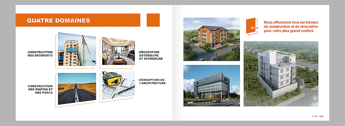 個性畫冊設計，非洲MANGO房地產(chǎn)公司畫冊-3