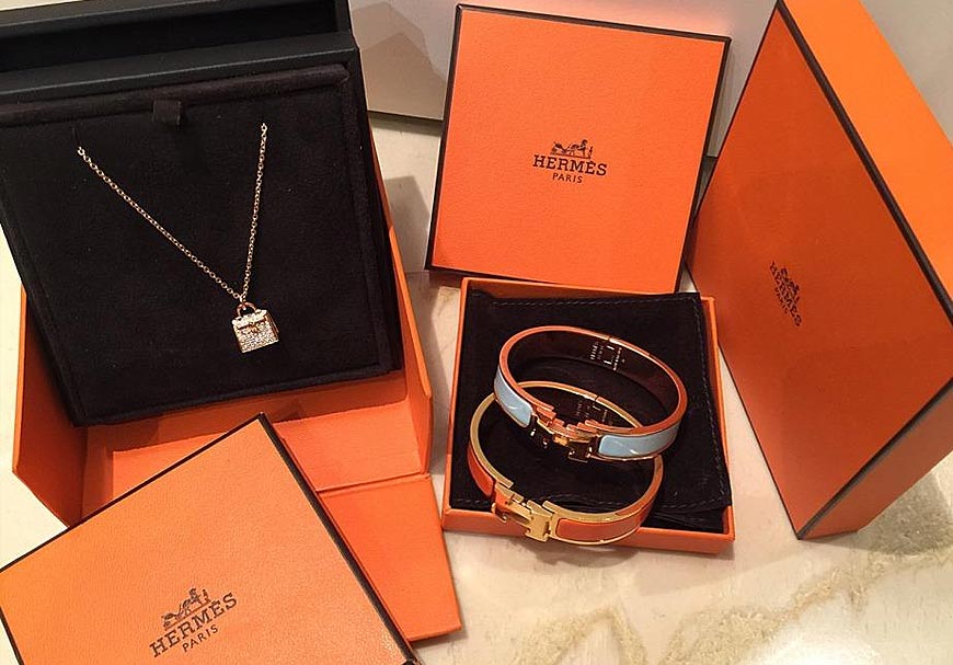 愛(ài)馬仕標(biāo)志在皮具上的視覺(jué)形象